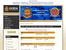 Tablet Screenshot of ooida.truckmiles.com